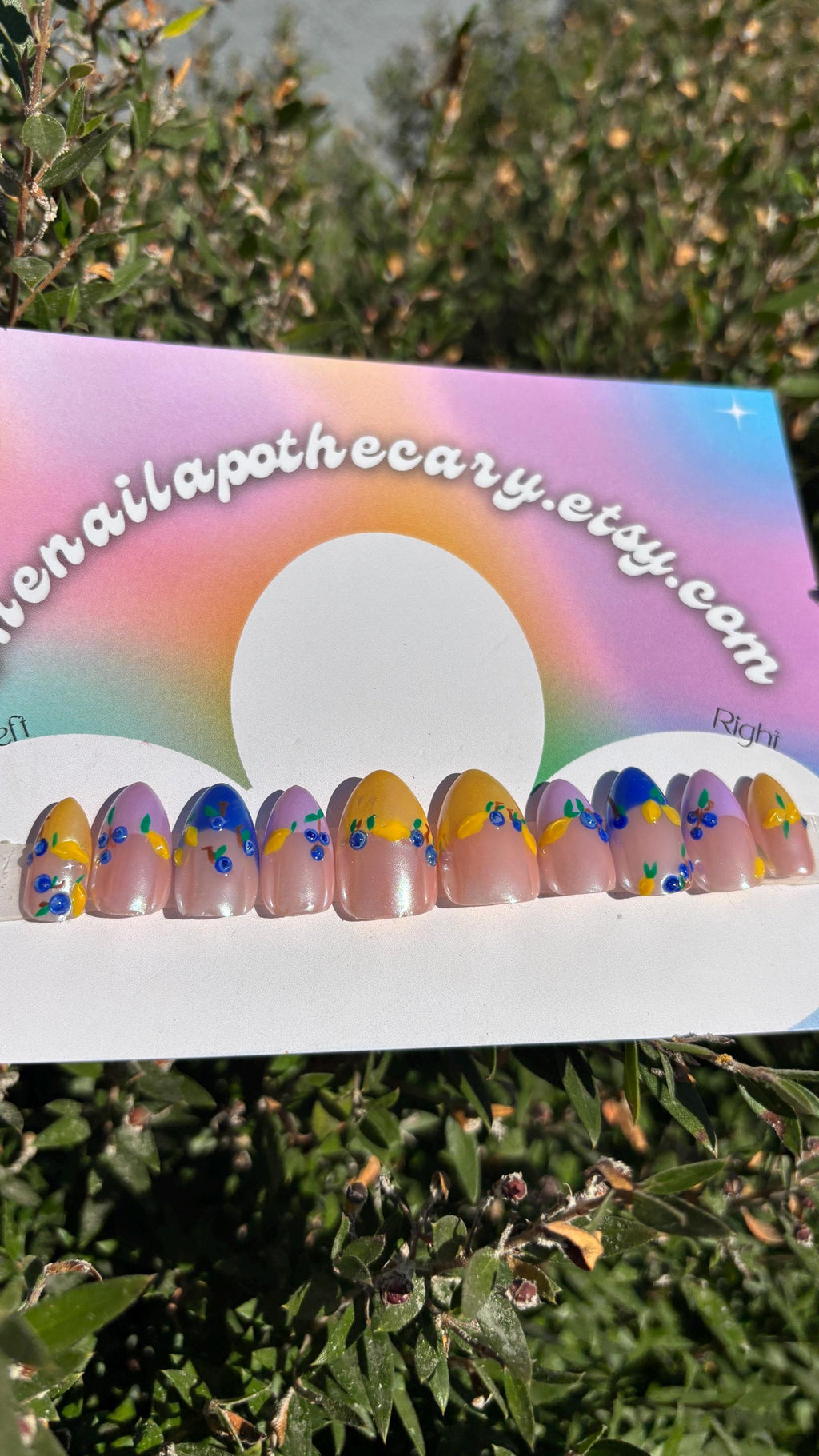 Custom Press-On Nail Set | 3D Nail Art | Nails by The Nail Apothecary | The Artistic Design Tier | Nail Art Level #3