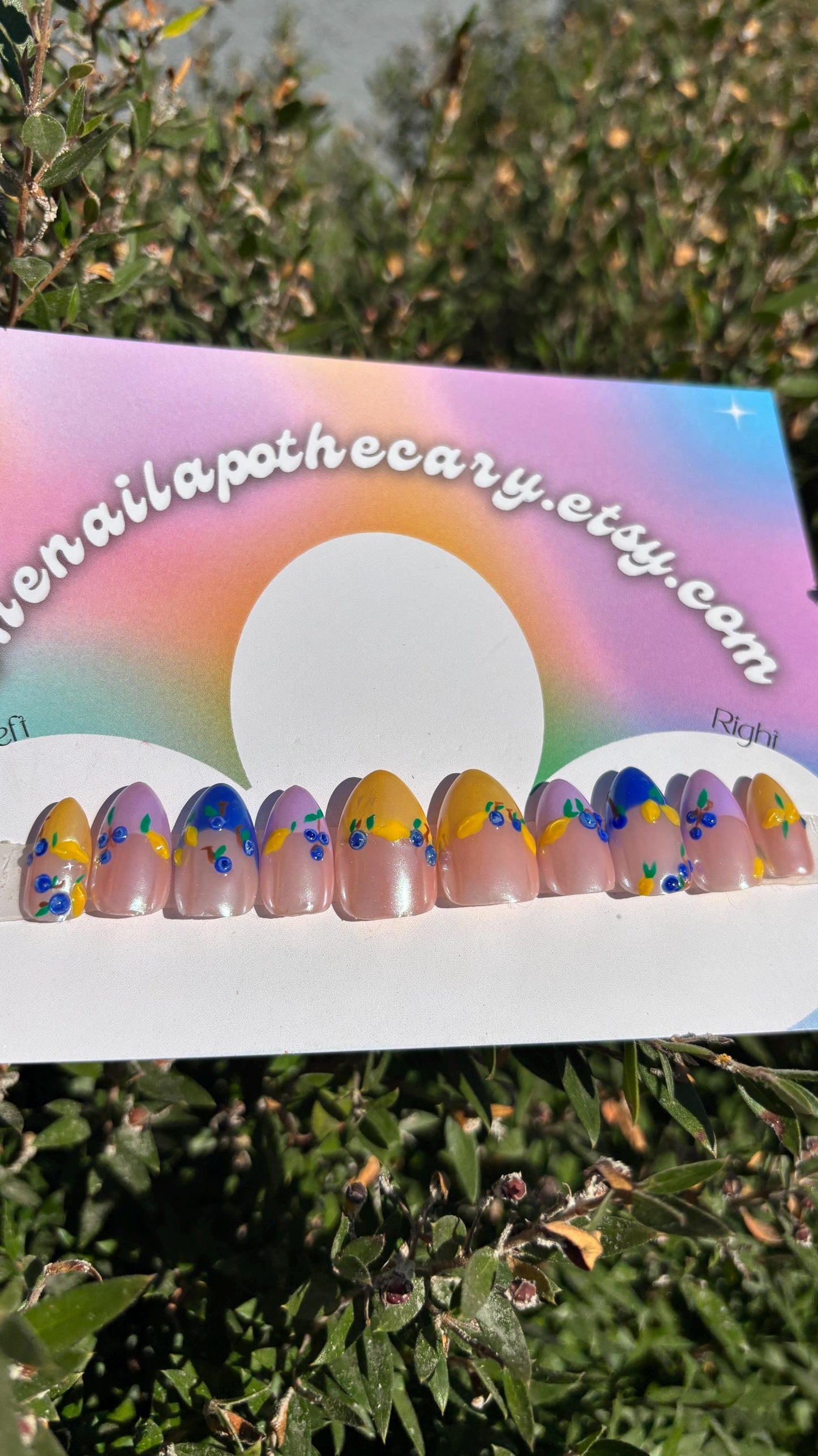 Custom Press-On Nail Set | 3D Nail Art | Nails by The Nail Apothecary | The Artistic Design Tier | Nail Art Level #3