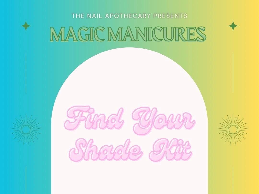 Find Your Shade Nail Kit | Press-On Color Swatch Set | The Nail Apothecary | Press-On Nails